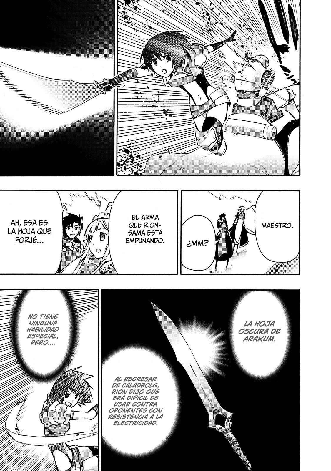 Kuro no Shoukanshi Capitulo 56: Caballería de Dragones V página 5