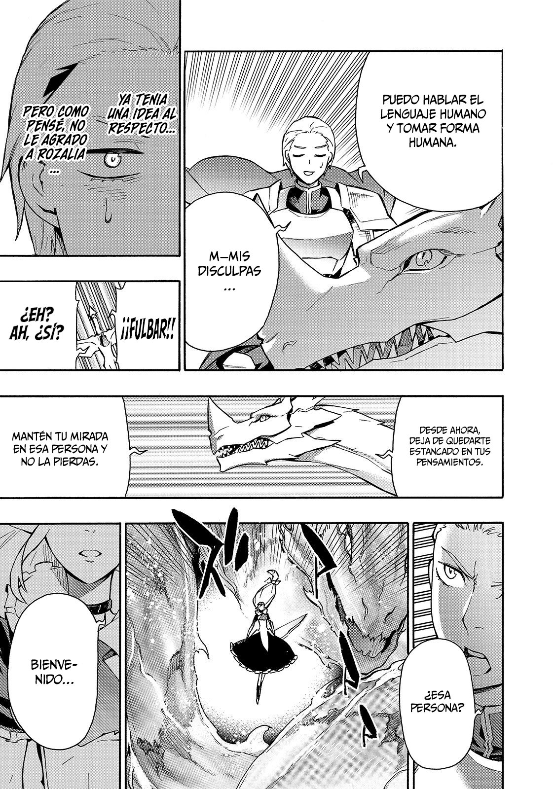 Kuro no Shoukanshi Capitulo 57: Caballería de Dragones VI página 16