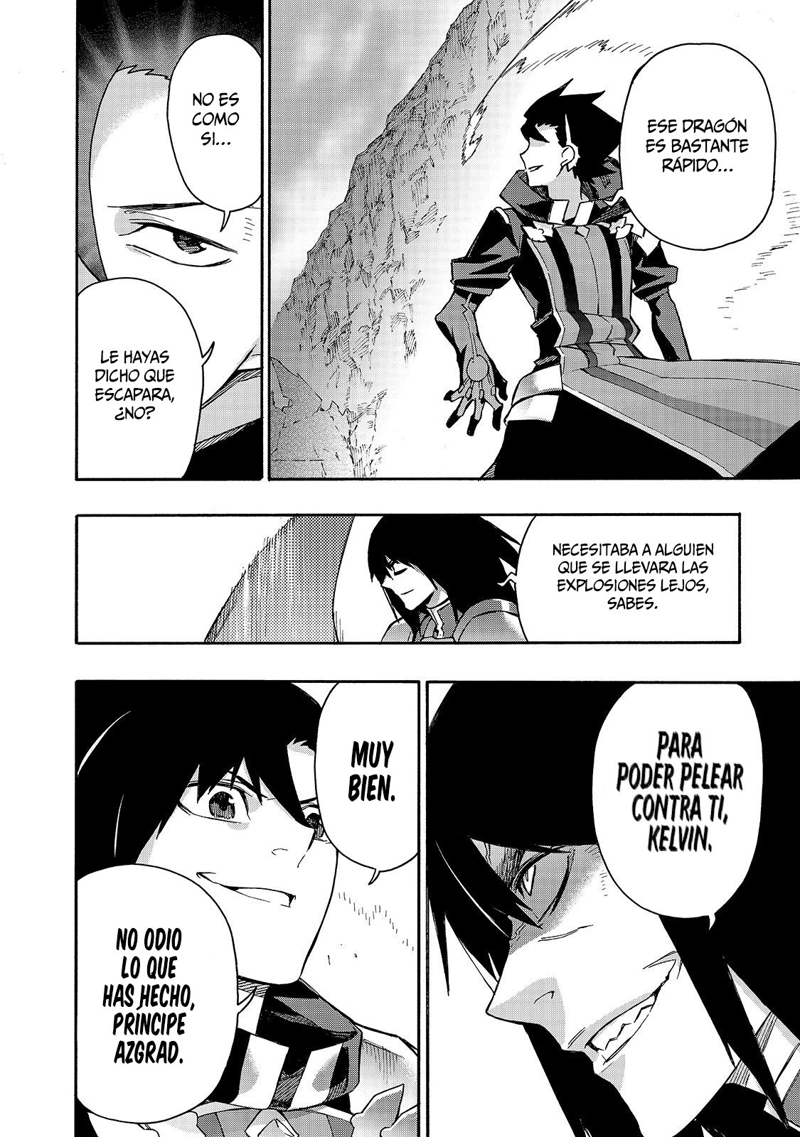 Kuro no Shoukanshi Capitulo 57: Caballería de Dragones VI página 9