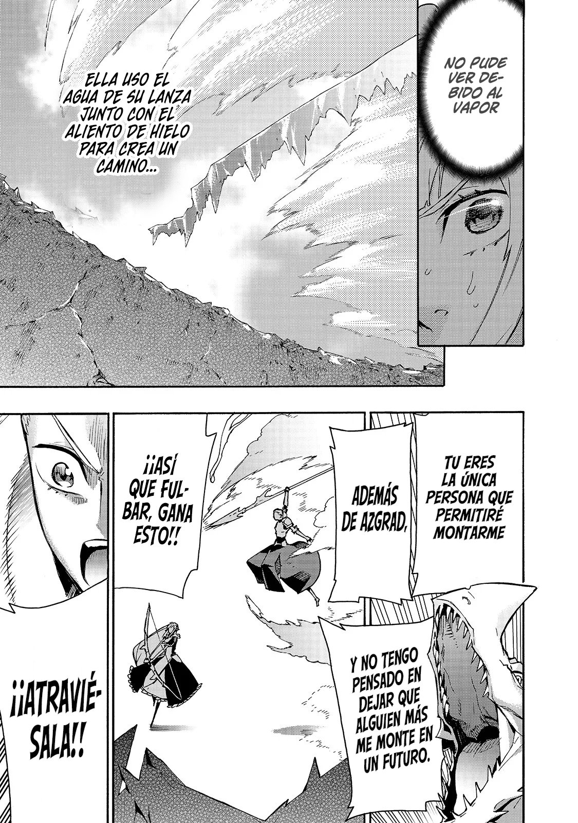 Kuro no Shoukanshi Capitulo 58: Caballería de Dragones VII página 22