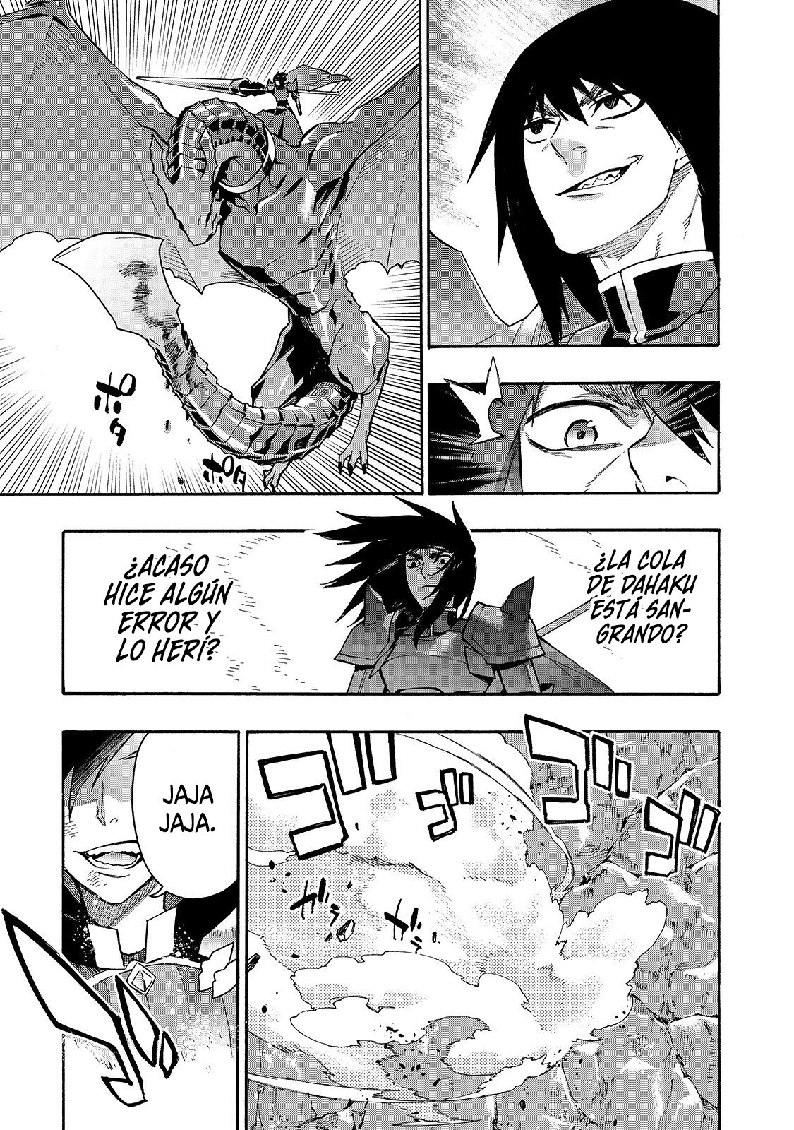 Kuro no Shoukanshi Capitulo 59: Caballería de Dragones VIII página 16