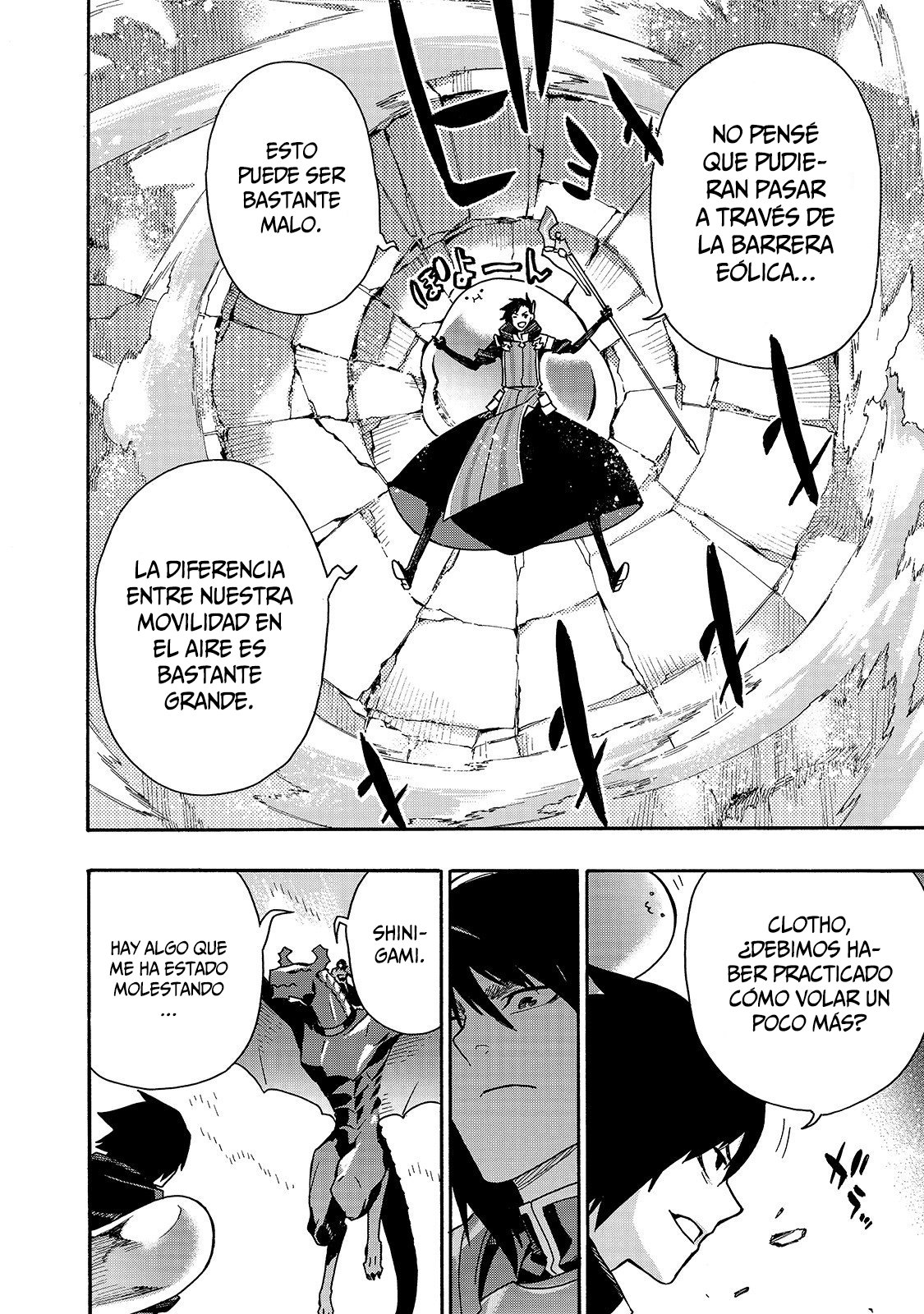 Kuro no Shoukanshi Capitulo 59: Caballería de Dragones VIII página 17