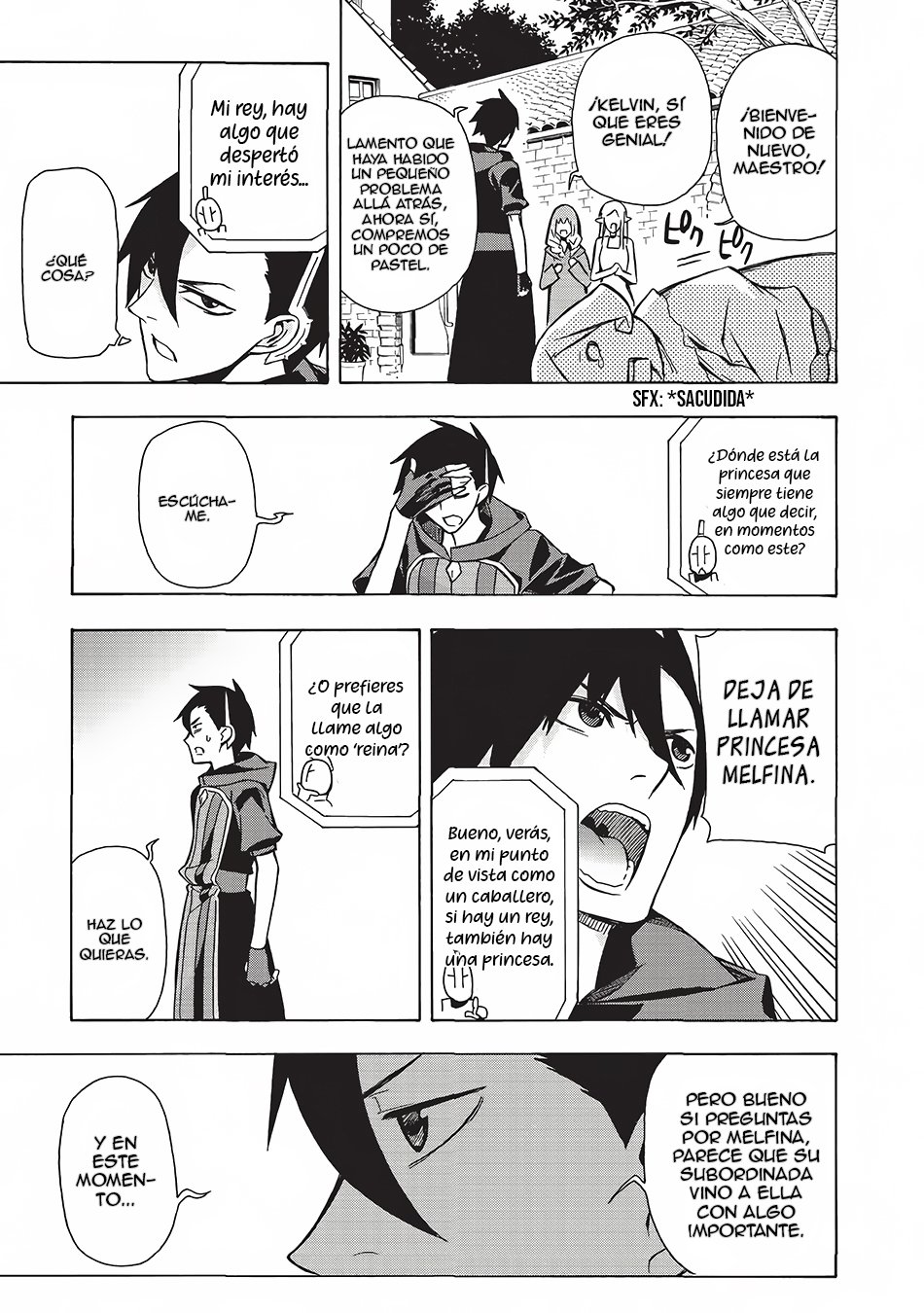 Kuro no Shoukanshi Capitulo 6: Diosa I página 21