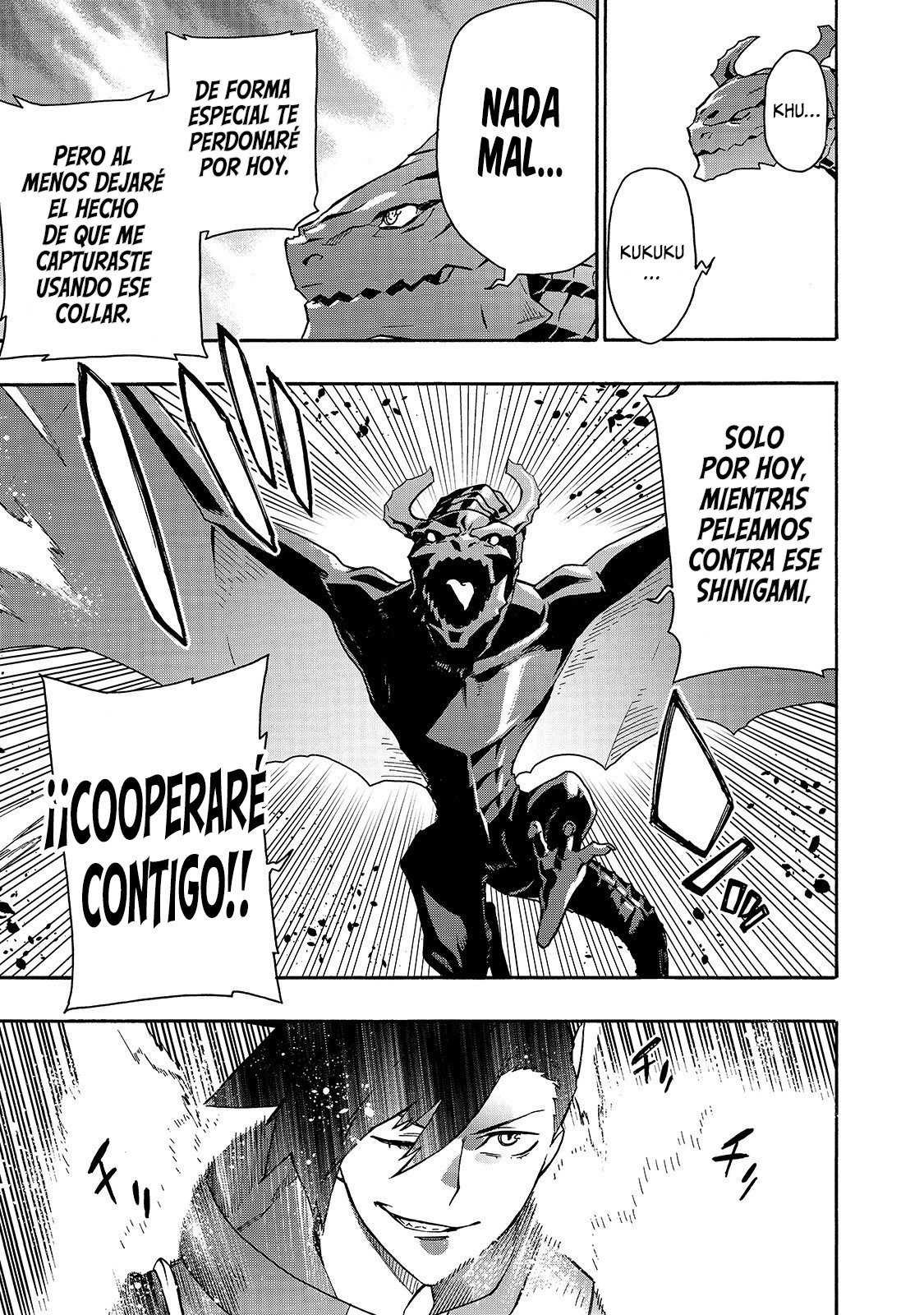 Kuro no Shoukanshi Capitulo 60: Dahaku el Dragón Negro Azabache I página 16