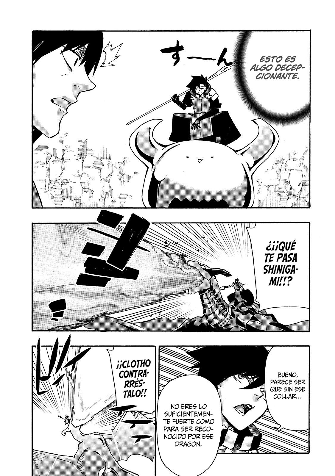 Kuro no Shoukanshi Capitulo 60: Dahaku el Dragón Negro Azabache I página 7