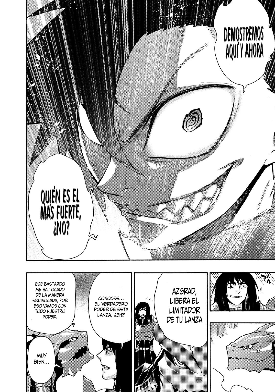 Kuro no Shoukanshi Capitulo 61: Dahaku, El Dragón Negro Azabache II página 19