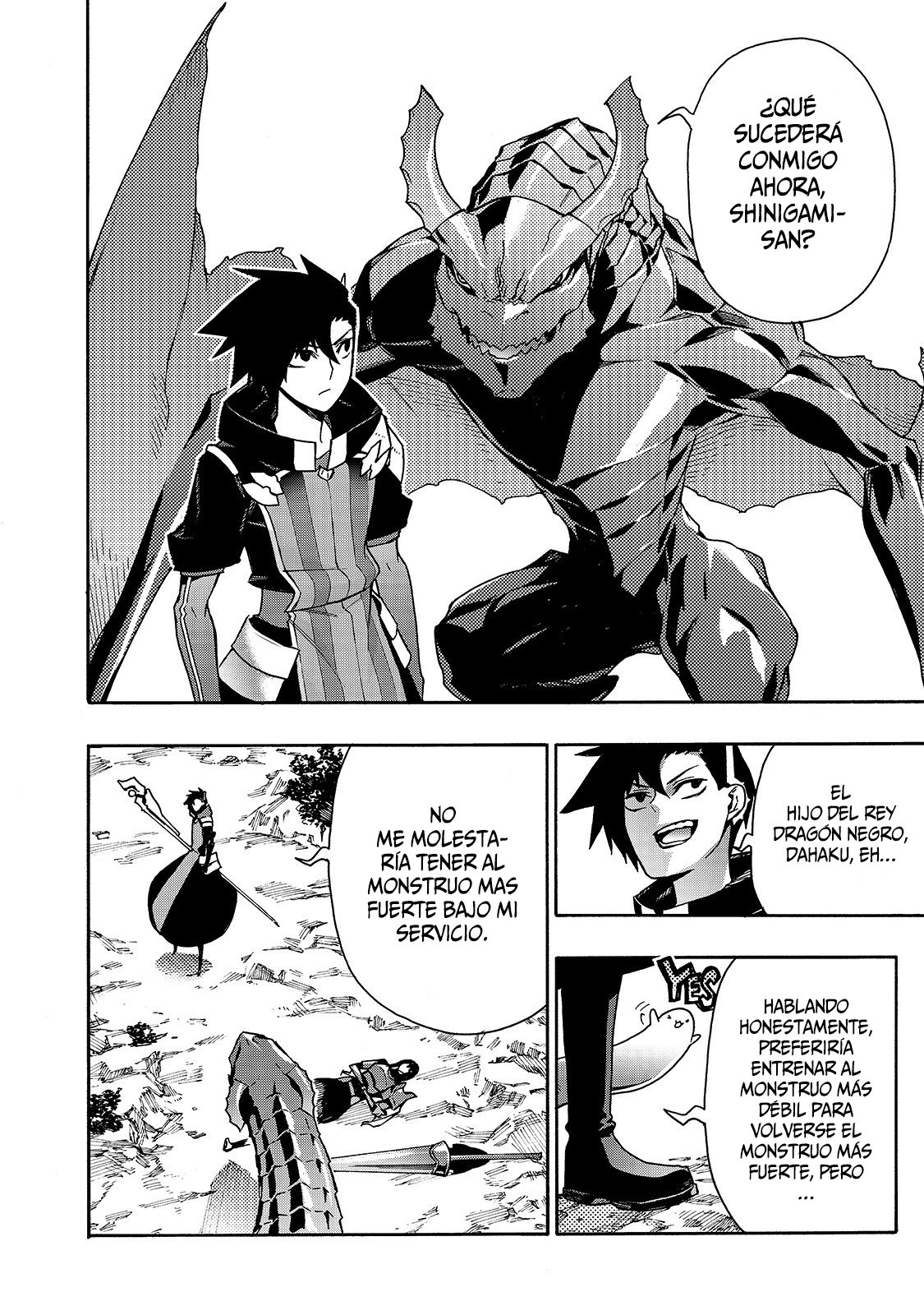 Kuro no Shoukanshi Capitulo 62: Dahaku, El Dragón Negro Azabache III página 17