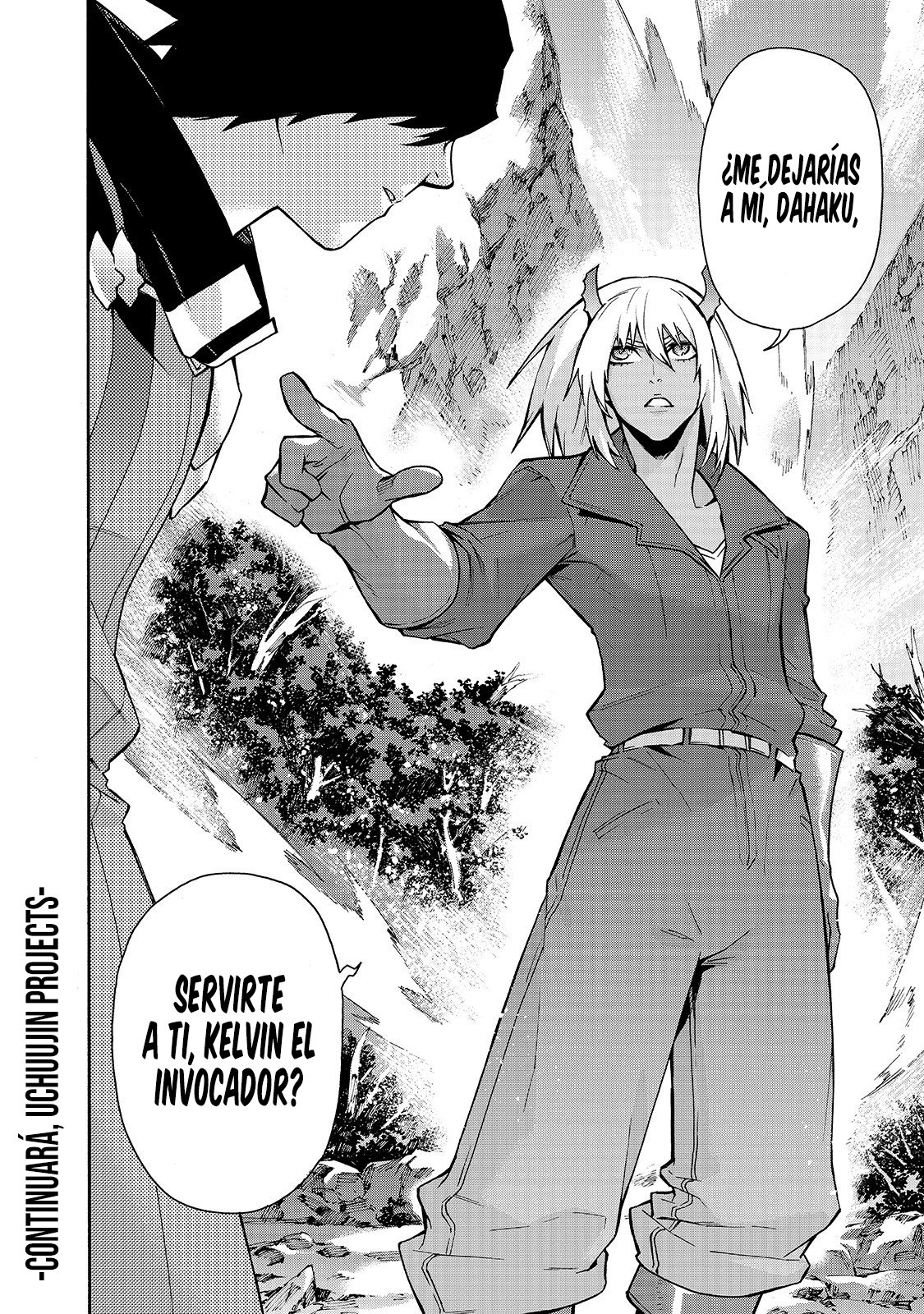 Kuro no Shoukanshi Capitulo 62: Dahaku, El Dragón Negro Azabache III página 21