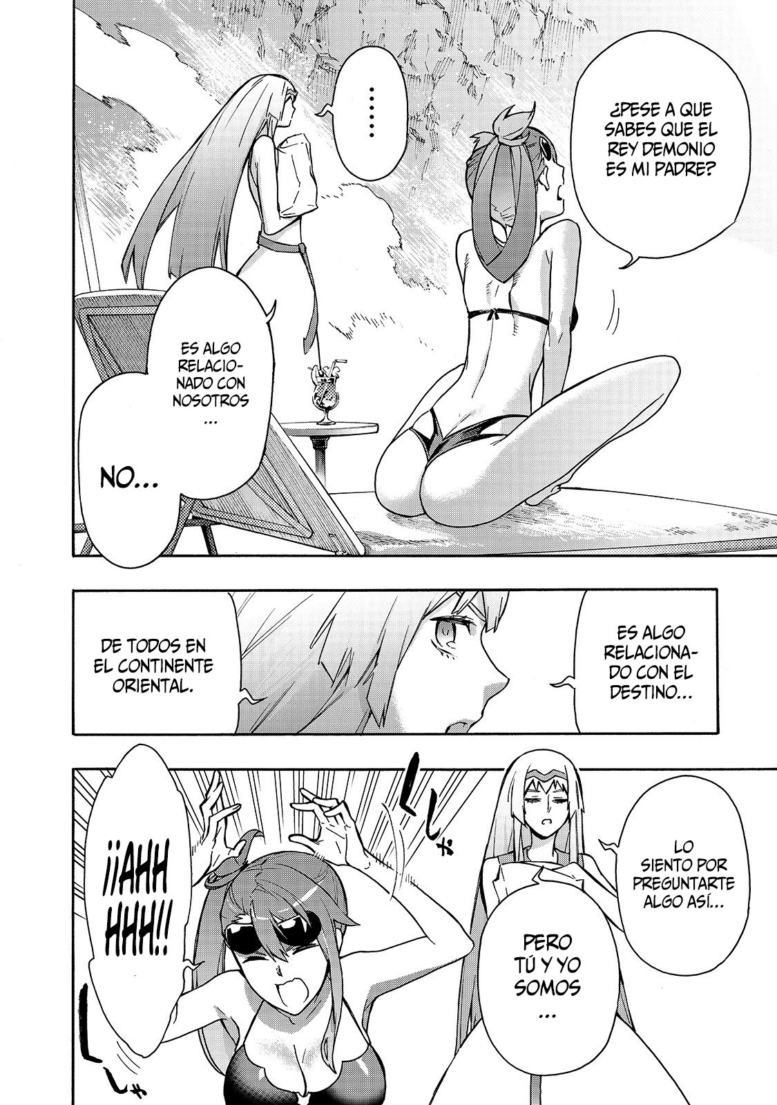 Kuro no Shoukanshi Capitulo 63: Dahaku, El Dragón Negro Azabache IV página 14
