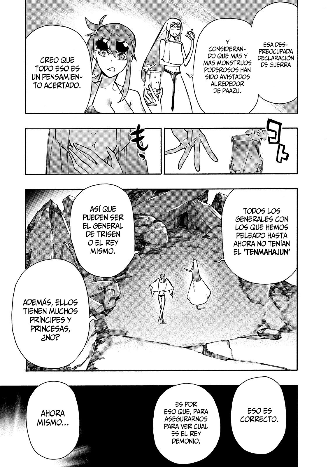 Kuro no Shoukanshi Capitulo 63: Dahaku, El Dragón Negro Azabache IV página 21