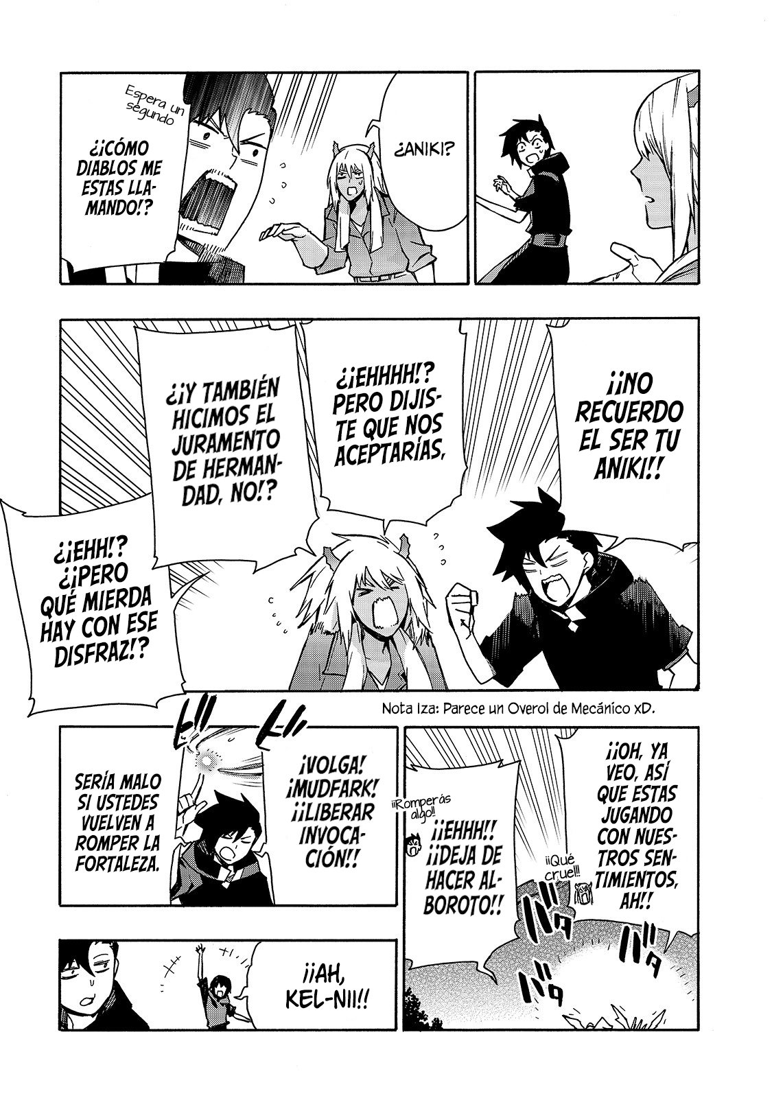Kuro no Shoukanshi Capitulo 63: Dahaku, El Dragón Negro Azabache IV página 7