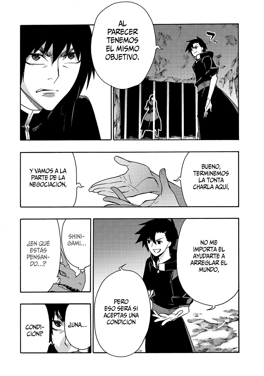 Kuro no Shoukanshi Capitulo 64: Alianza para la Subyugación del Rey Demonio I página 23