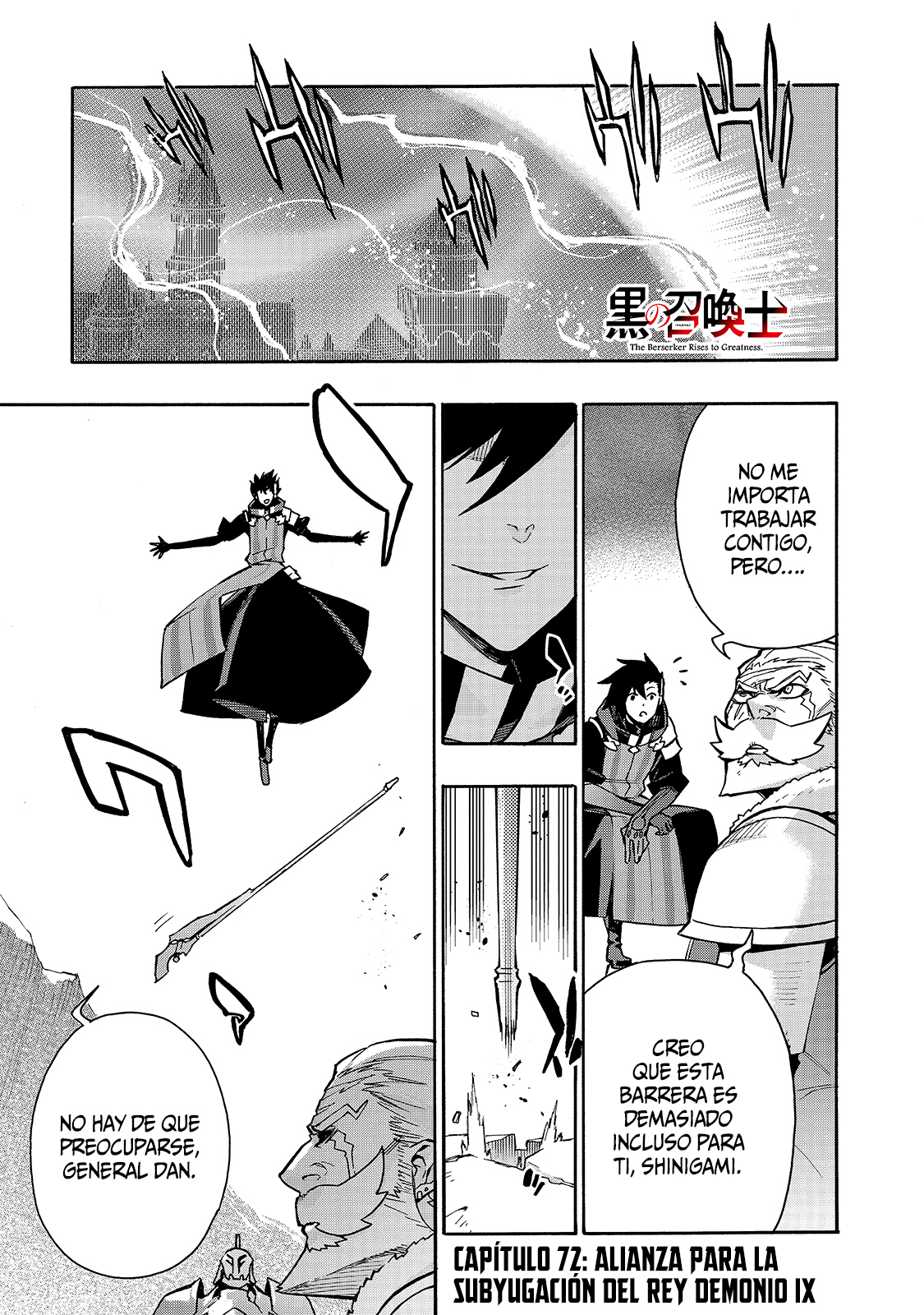 Kuro no Shoukanshi Capitulo 72: Alianza para la Subyugación del Rey Demonio IX página 5