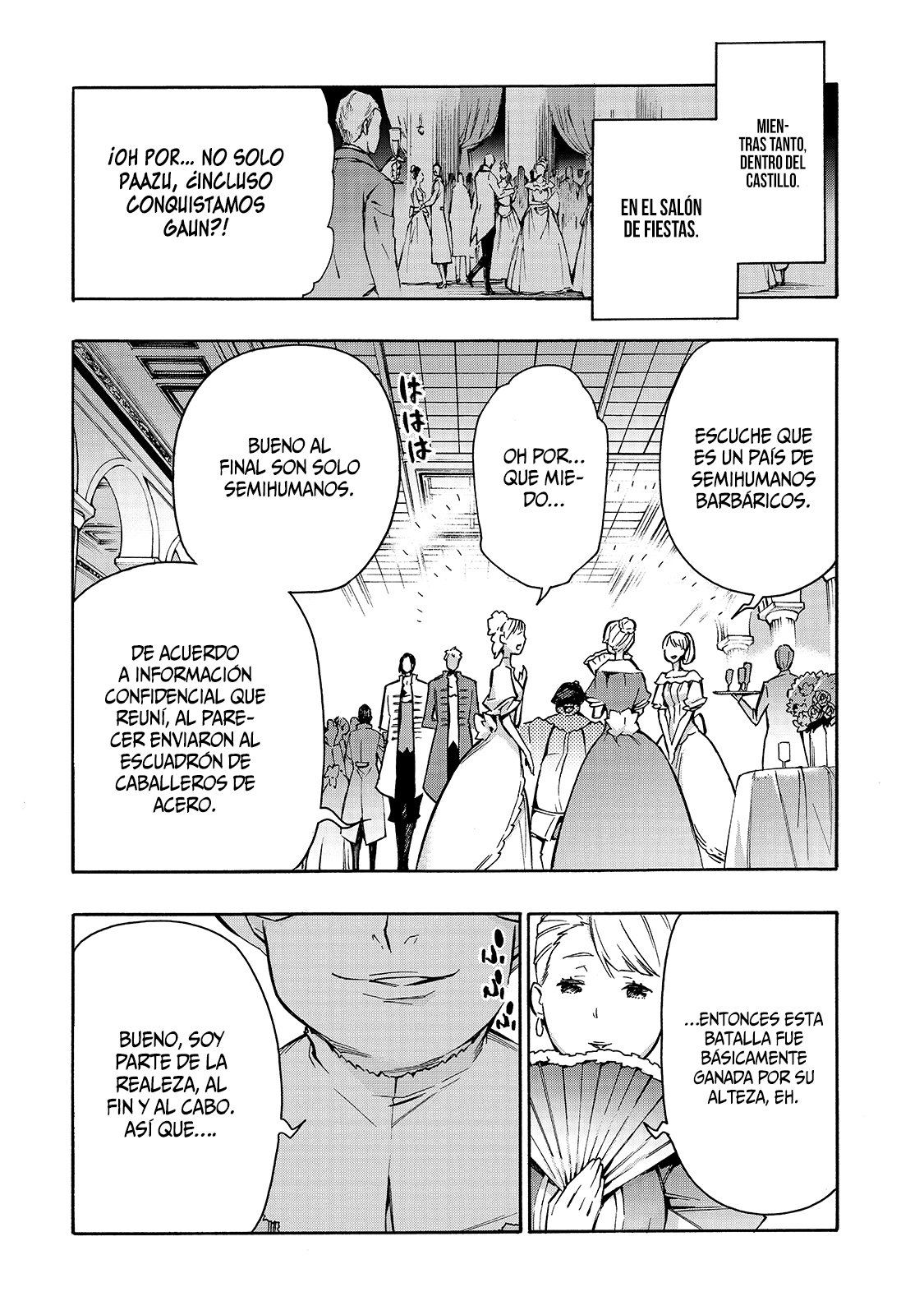 Kuro no Shoukanshi Capitulo 72: Alianza para la Subyugación del Rey Demonio IX página 7