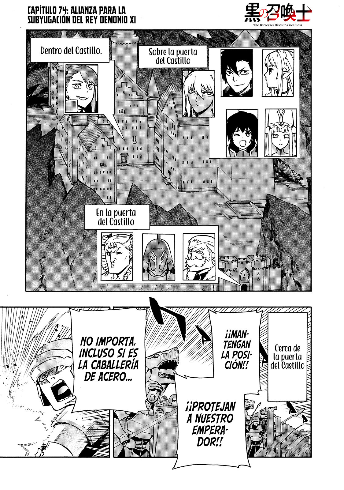 Kuro no Shoukanshi Capitulo 74: Alianza para la Subyugación del Rey Demonio XI página 4