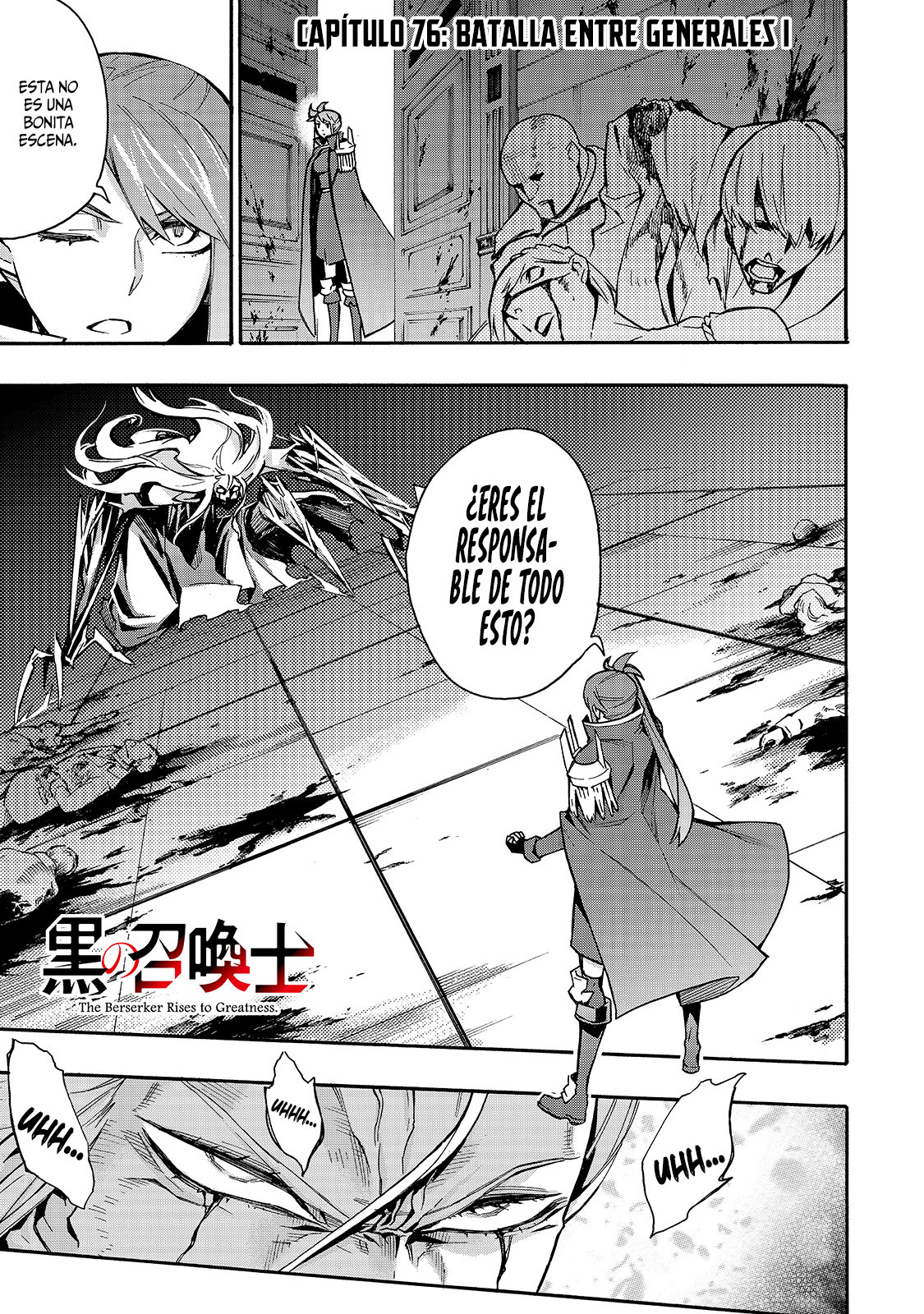 Kuro no Shoukanshi Capitulo 76: Batalla Entre Generales I página 4