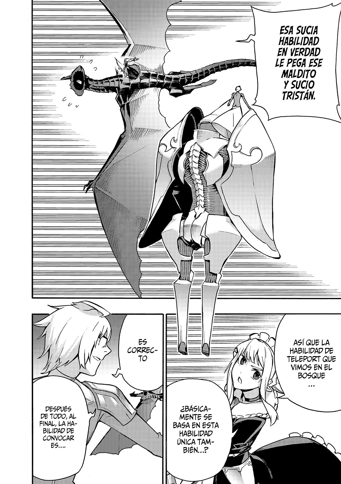 Kuro no Shoukanshi Capitulo 77: Batalla entre Generales II página 10