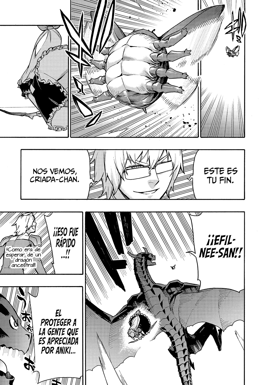 Kuro no Shoukanshi Capitulo 78: Batalla Entre Generales III página 10