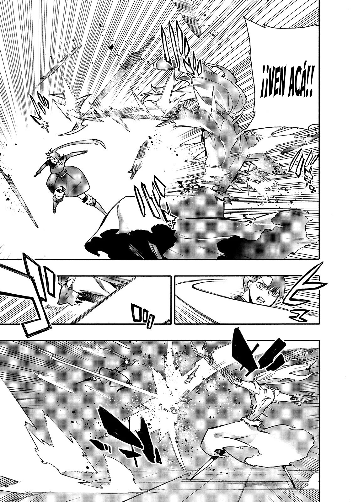 Kuro no Shoukanshi Capitulo 79: Batalla Entre Generales IV página 12