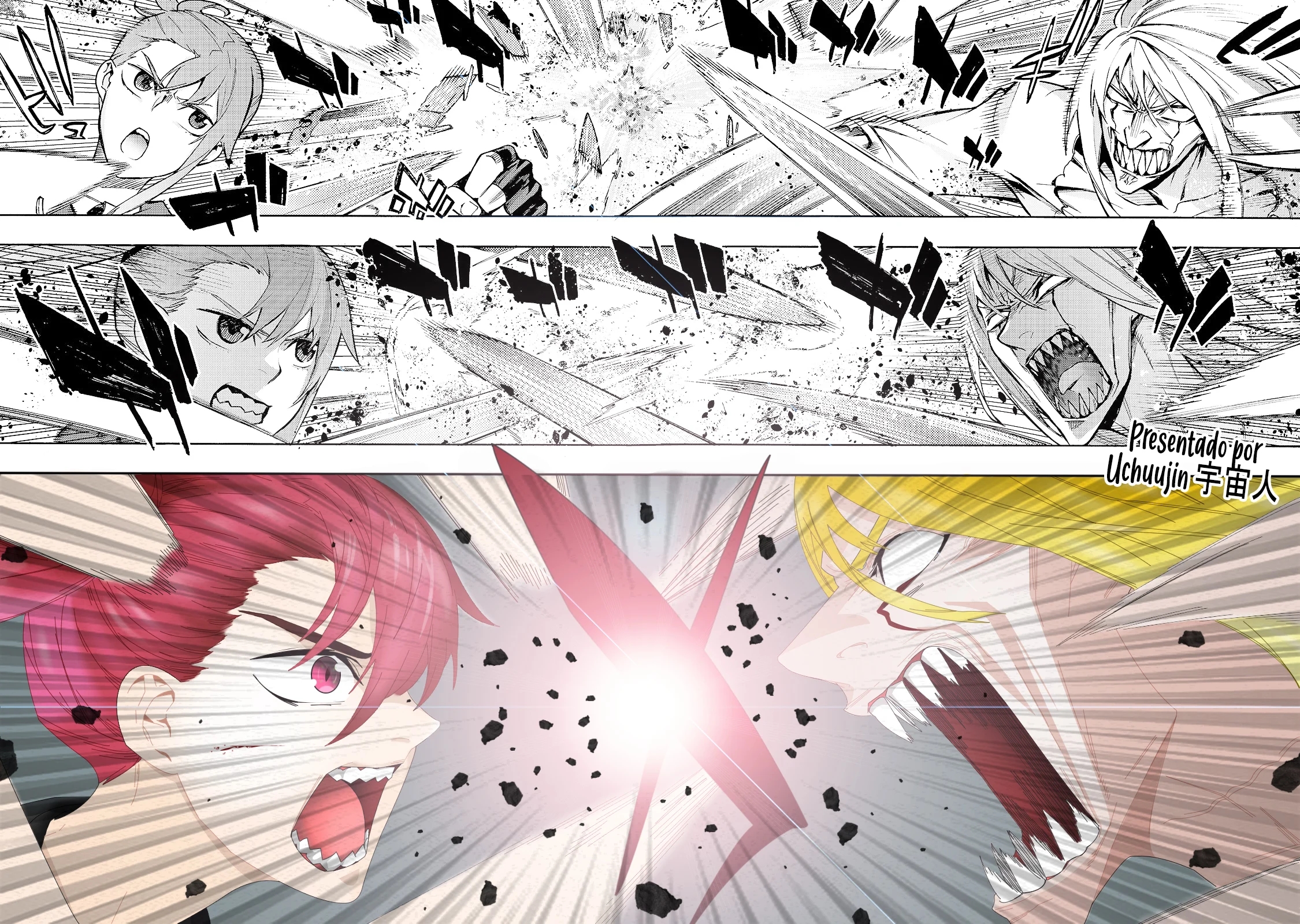 Kuro no Shoukanshi Capitulo 79: Batalla Entre Generales IV página 14