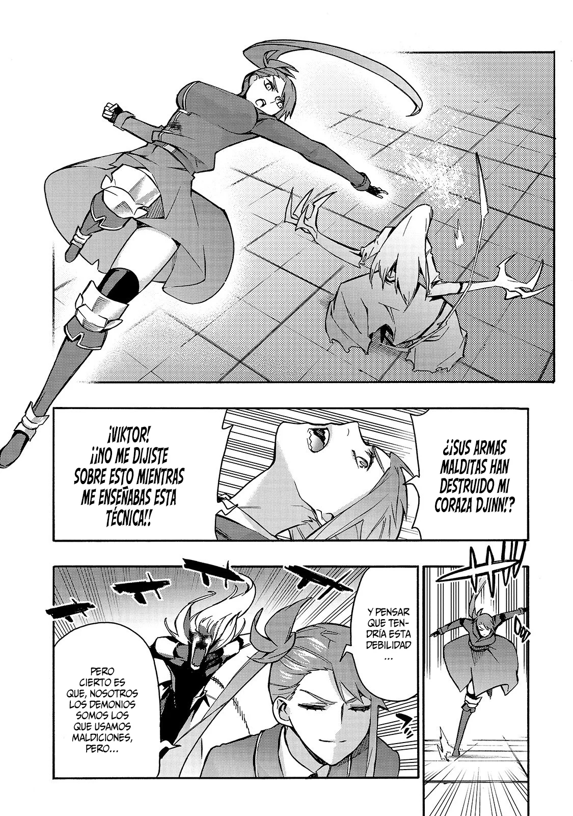 Kuro no Shoukanshi Capitulo 79: Batalla Entre Generales IV página 9
