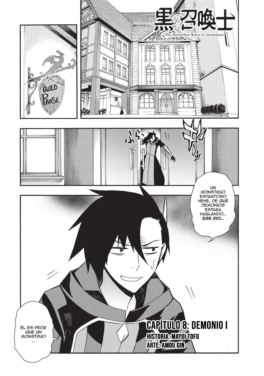 Kuro no Shoukanshi Capitulo 8: Demonio I. página 3