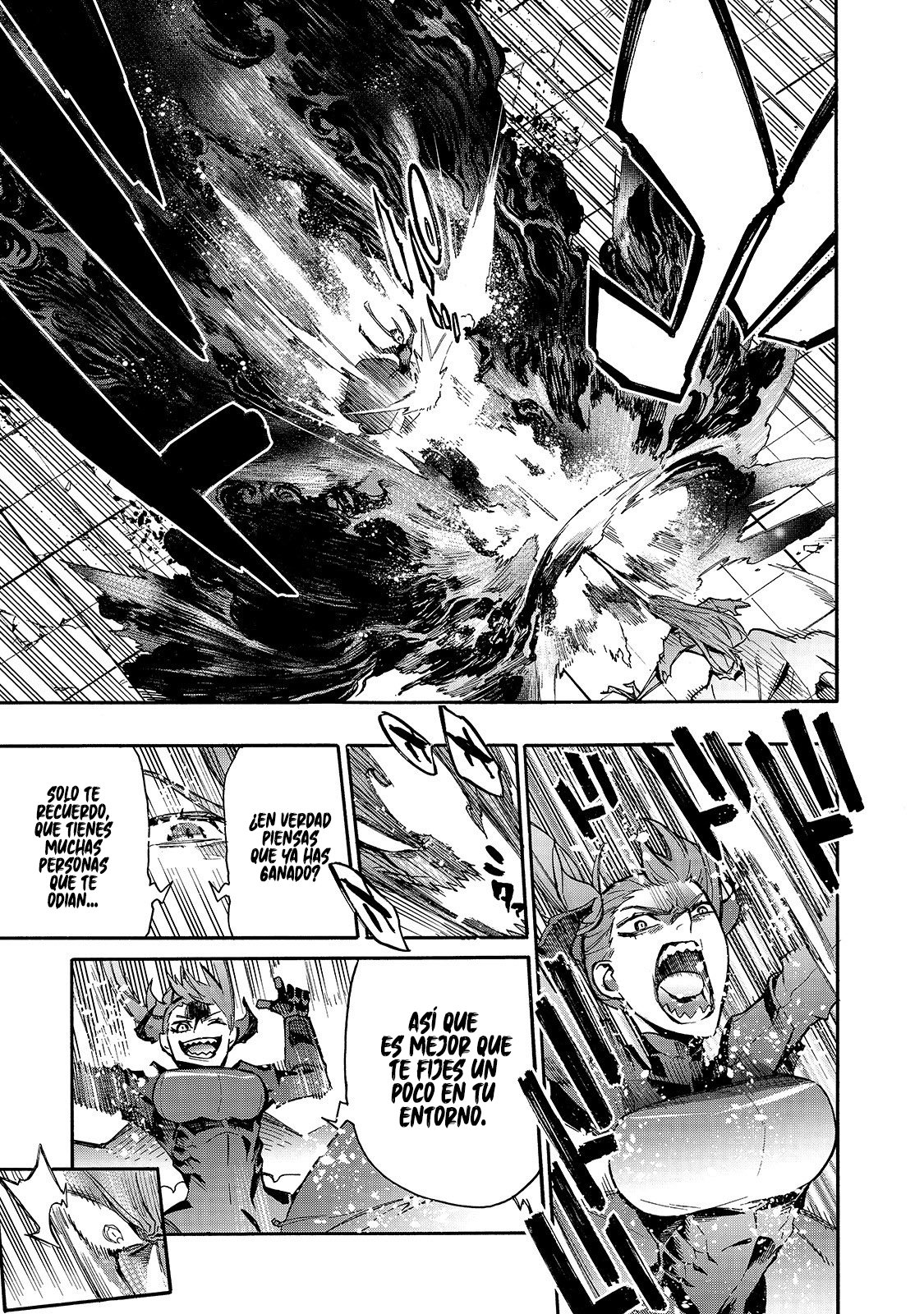 Kuro no Shoukanshi Capitulo 80: Batalla entre Generales V página 13