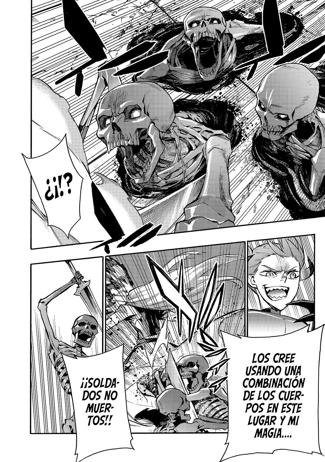 Kuro no Shoukanshi Capitulo 80: Batalla entre Generales V página 14