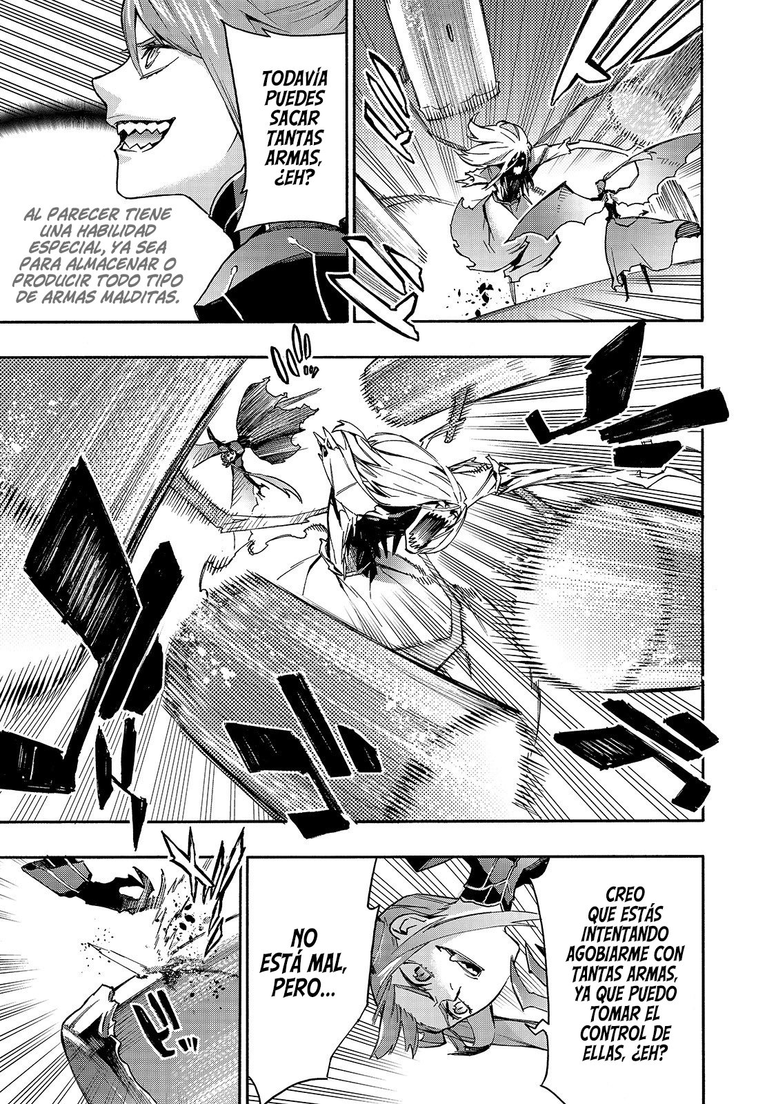 Kuro no Shoukanshi Capitulo 80: Batalla entre Generales V página 8
