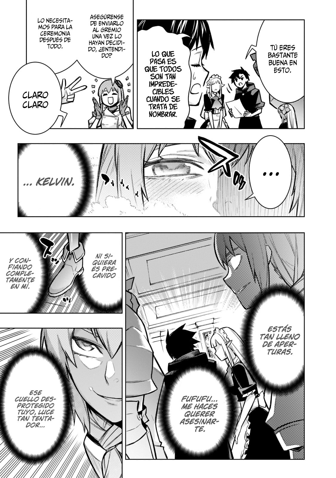 Kuro no Shoukanshi Capitulo 98: Ceremonia de Nombramiento II. página 10