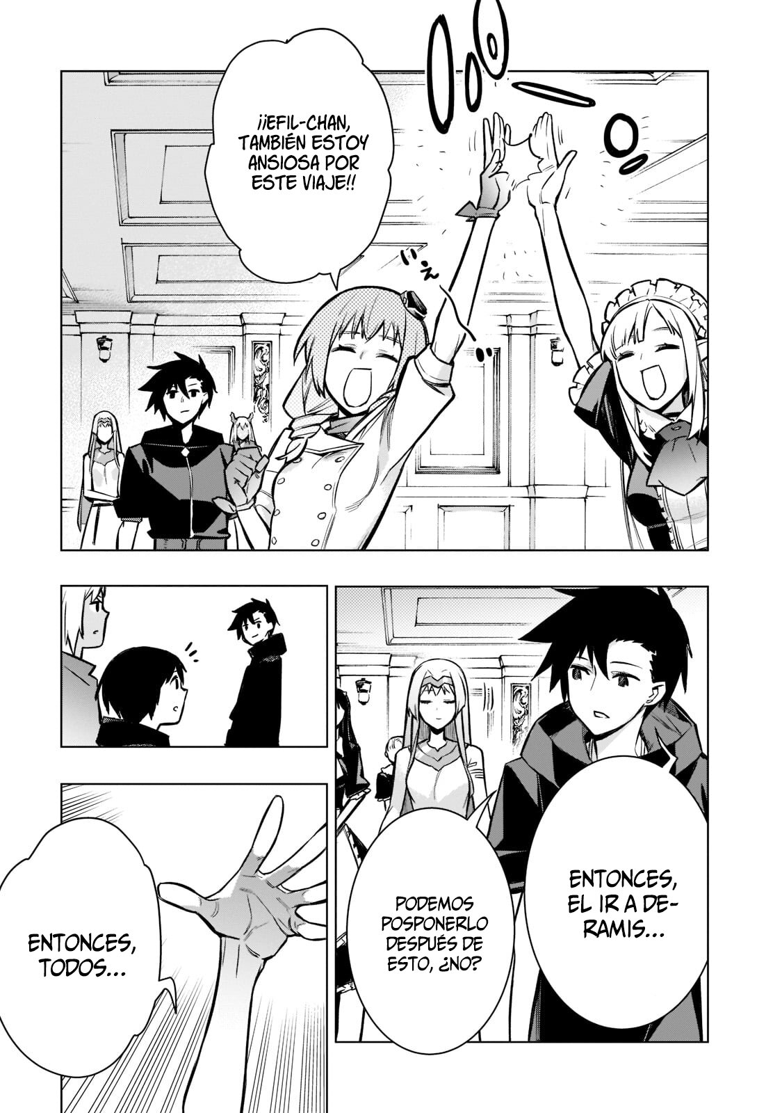 Kuro no Shoukanshi Capitulo 98: Ceremonia de Nombramiento II. página 16