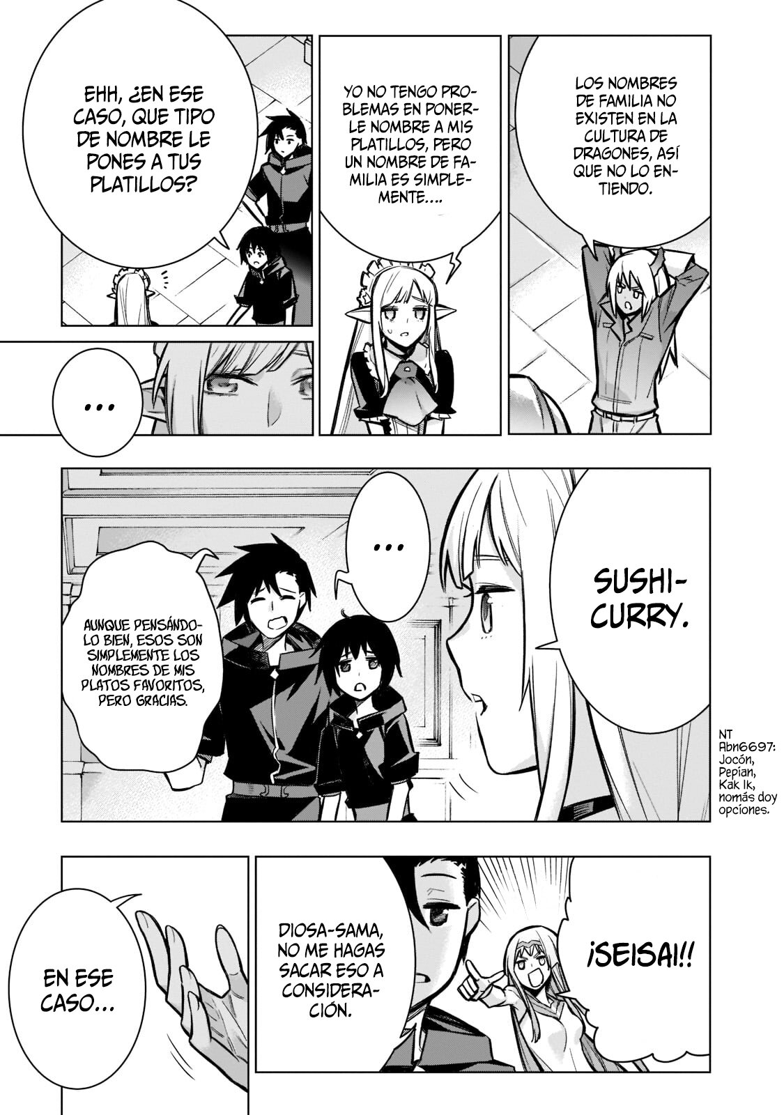 Kuro no Shoukanshi Capitulo 98: Ceremonia de Nombramiento II. página 8
