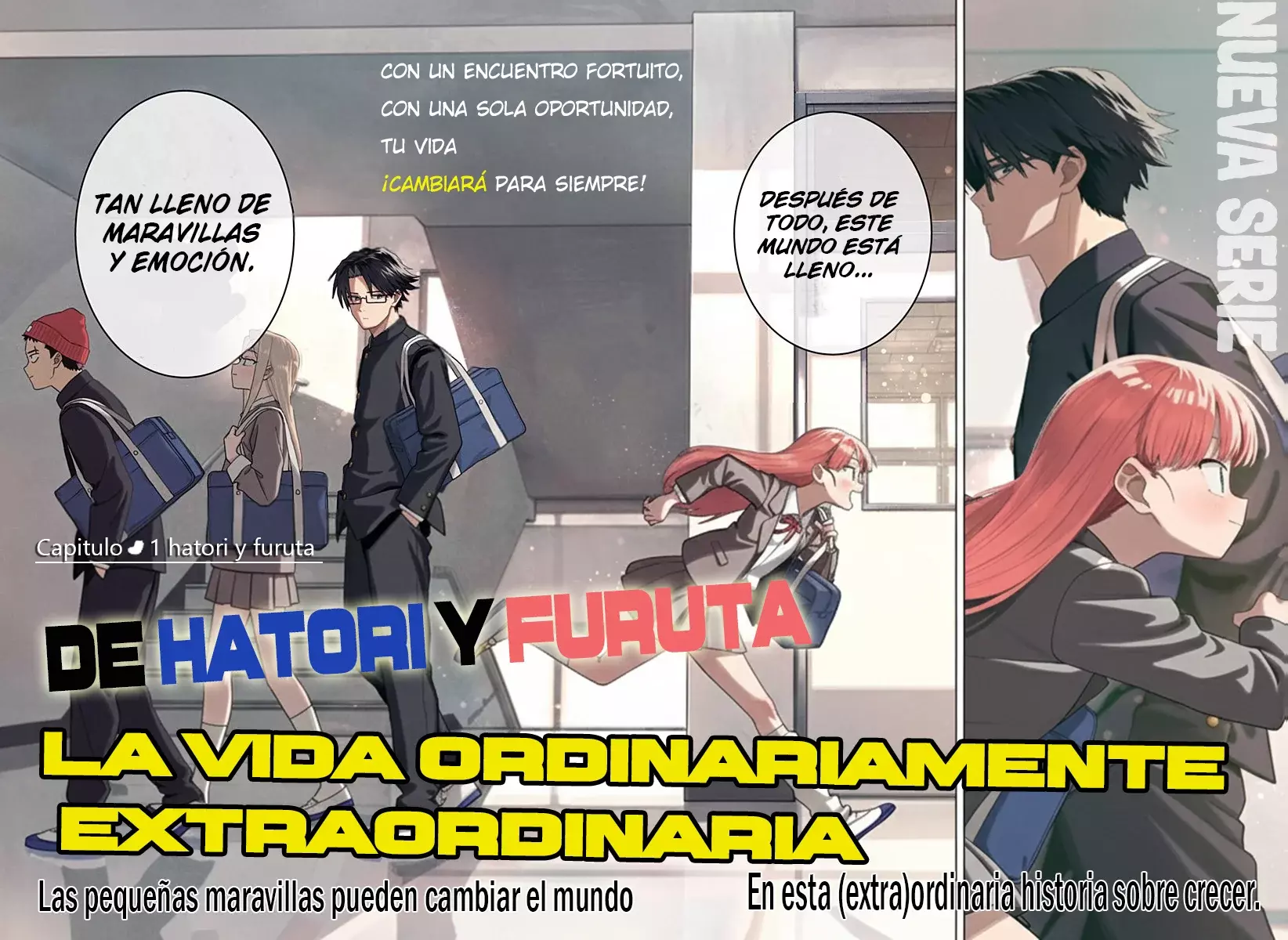 la ordinariamente extraordinaria vida de hatori y furuta Capitulo 1: Hatori y Furuta página 4