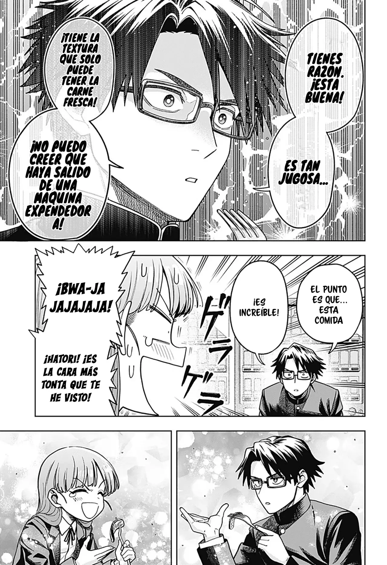 la ordinariamente extraordinaria vida de hatori y furuta Capitulo 3: receta para un día divertido página 15
