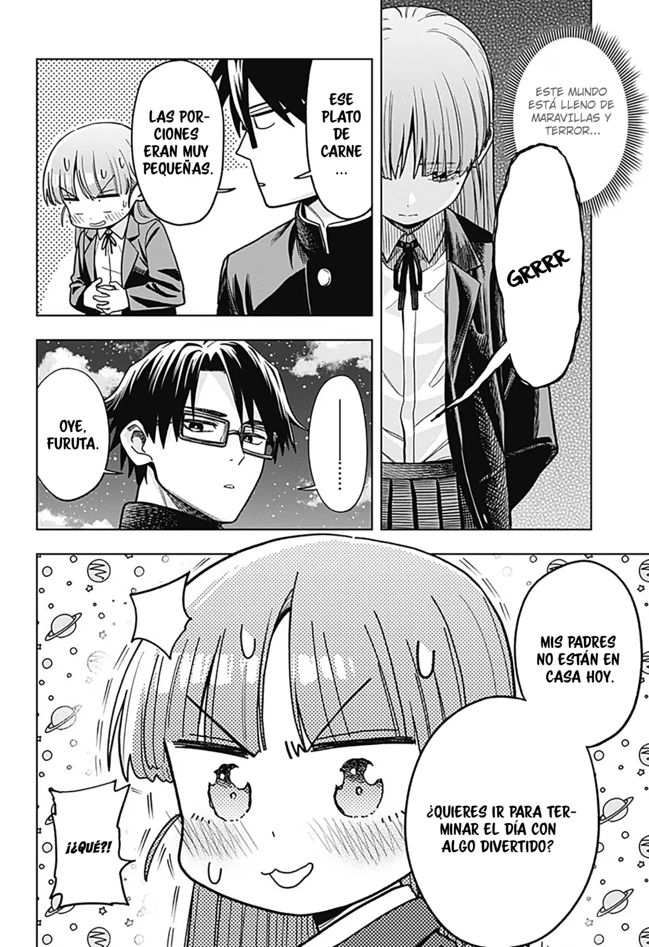 la ordinariamente extraordinaria vida de hatori y furuta Capitulo 3: receta para un día divertido página 24
