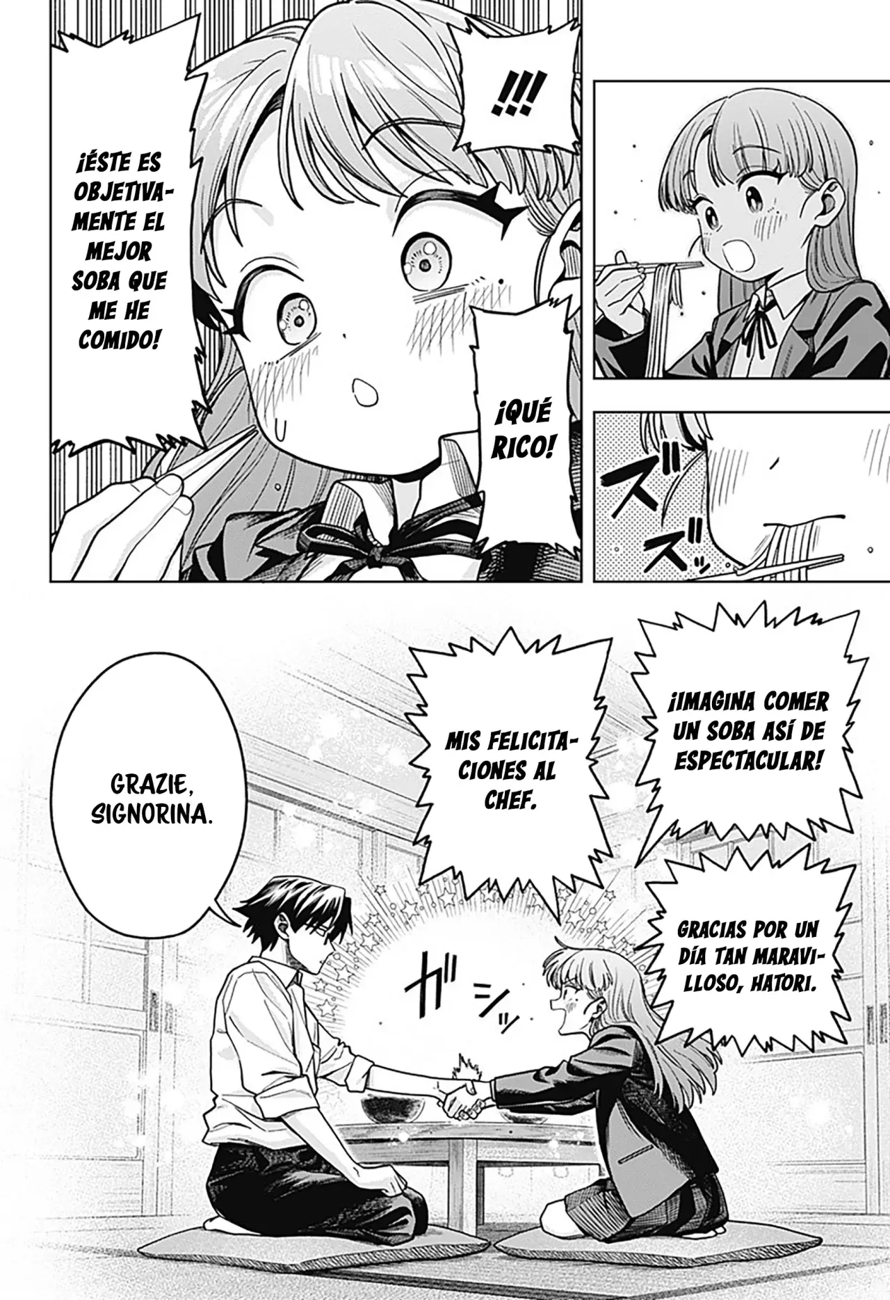 la ordinariamente extraordinaria vida de hatori y furuta Capitulo 3: receta para un día divertido página 26