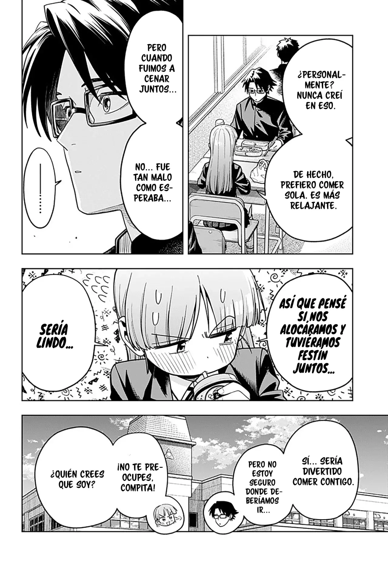 la ordinariamente extraordinaria vida de hatori y furuta Capitulo 3: receta para un día divertido página 4