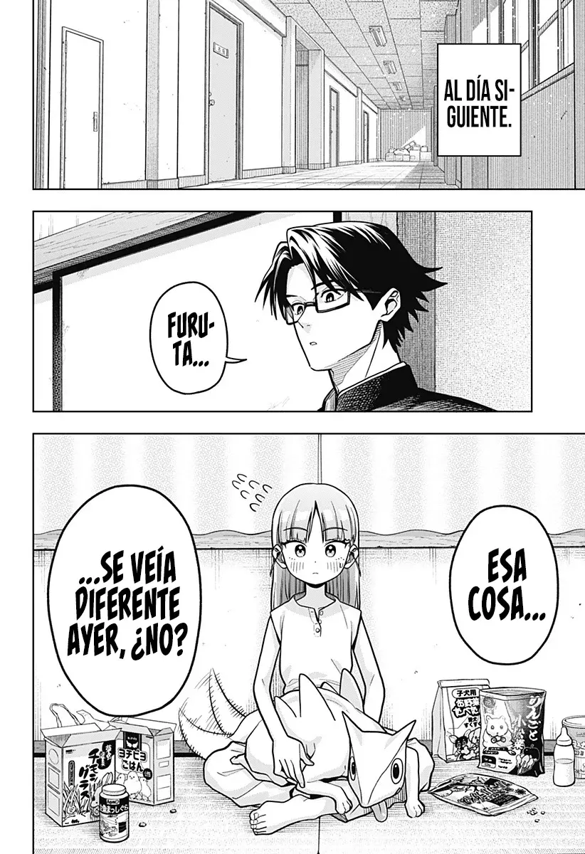 la ordinariamente extraordinaria vida de hatori y furuta Capitulo 4: La criatura del espejo. página 13
