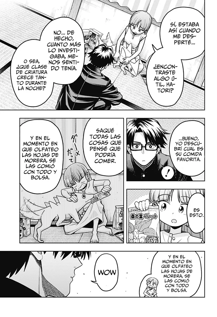 la ordinariamente extraordinaria vida de hatori y furuta Capitulo 4: La criatura del espejo. página 14