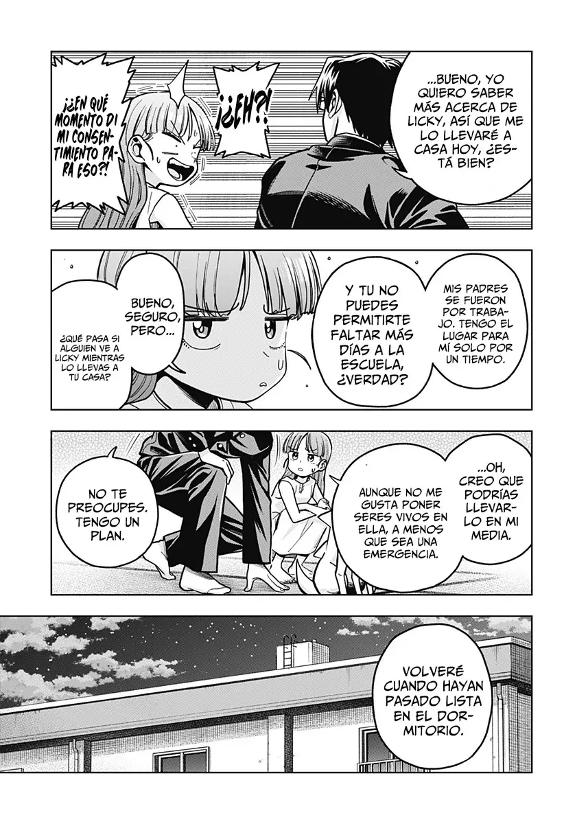 la ordinariamente extraordinaria vida de hatori y furuta Capitulo 4: La criatura del espejo. página 18