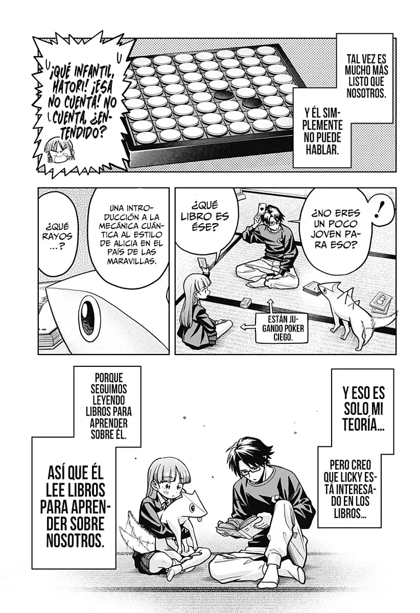 la ordinariamente extraordinaria vida de hatori y furuta Capitulo 4: La criatura del espejo. página 22