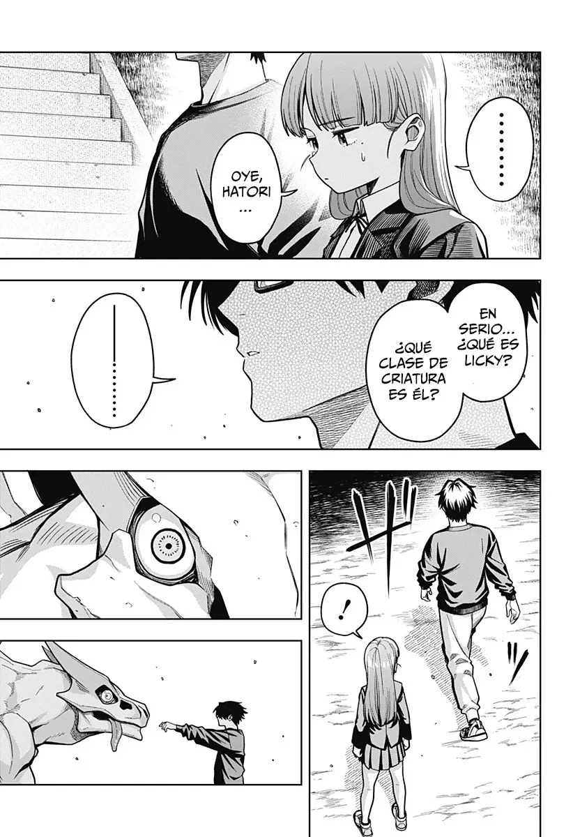 la ordinariamente extraordinaria vida de hatori y furuta Capitulo 4: La criatura del espejo. página 29