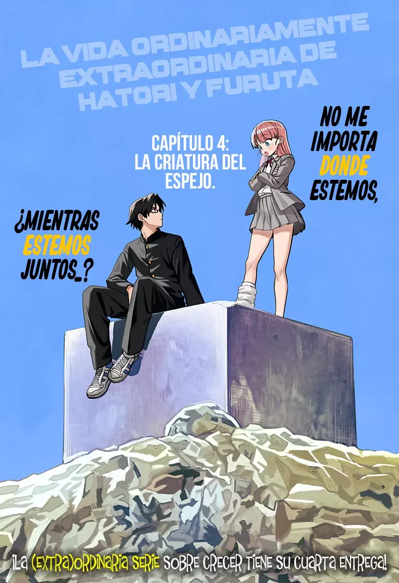 la ordinariamente extraordinaria vida de hatori y furuta Capitulo 4: La criatura del espejo. página 3