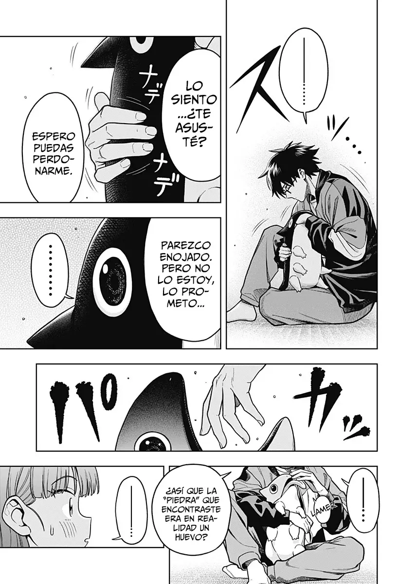 la ordinariamente extraordinaria vida de hatori y furuta Capitulo 4: La criatura del espejo. página 8