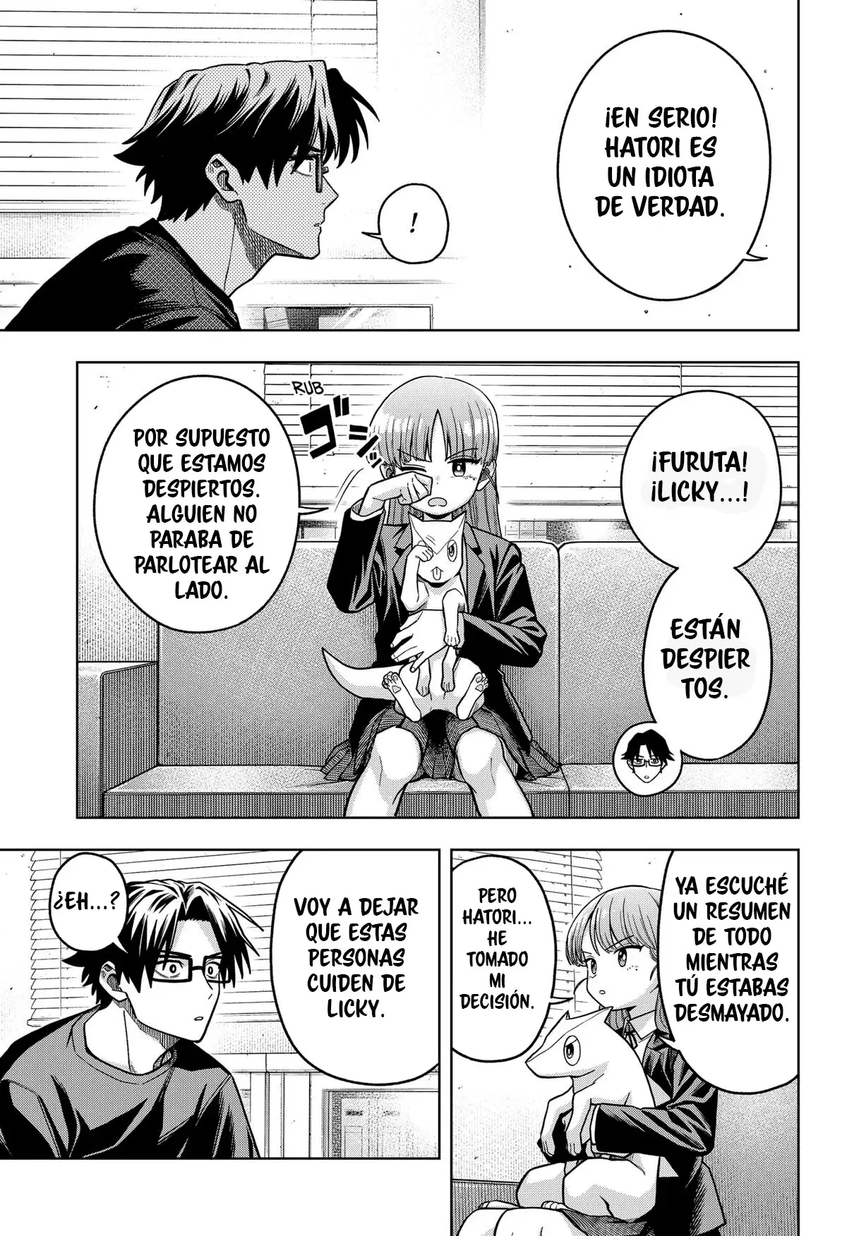 la ordinariamente extraordinaria vida de hatori y furuta Capitulo 6: La vigilancia vecinal. página 10