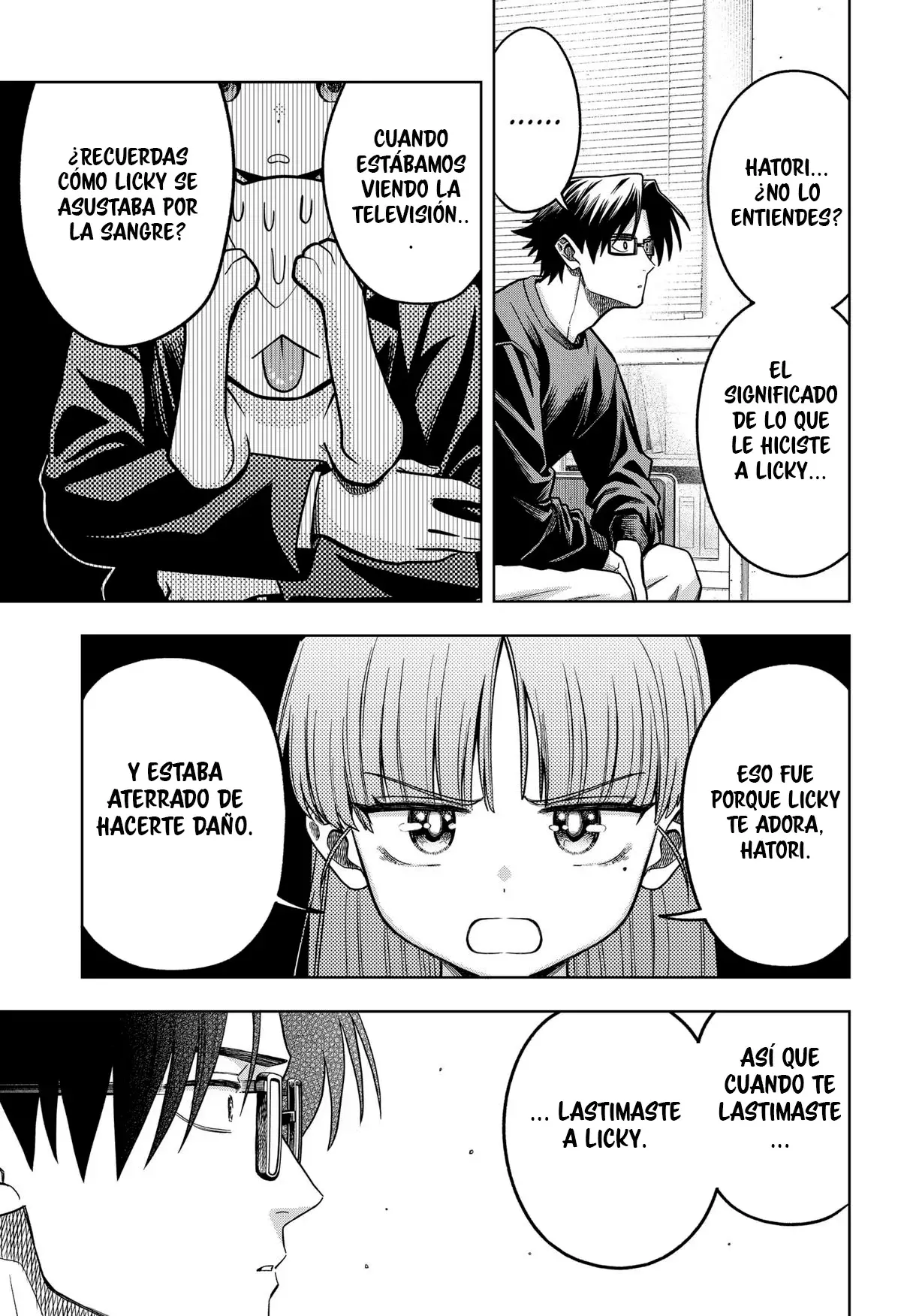 la ordinariamente extraordinaria vida de hatori y furuta Capitulo 6: La vigilancia vecinal. página 12