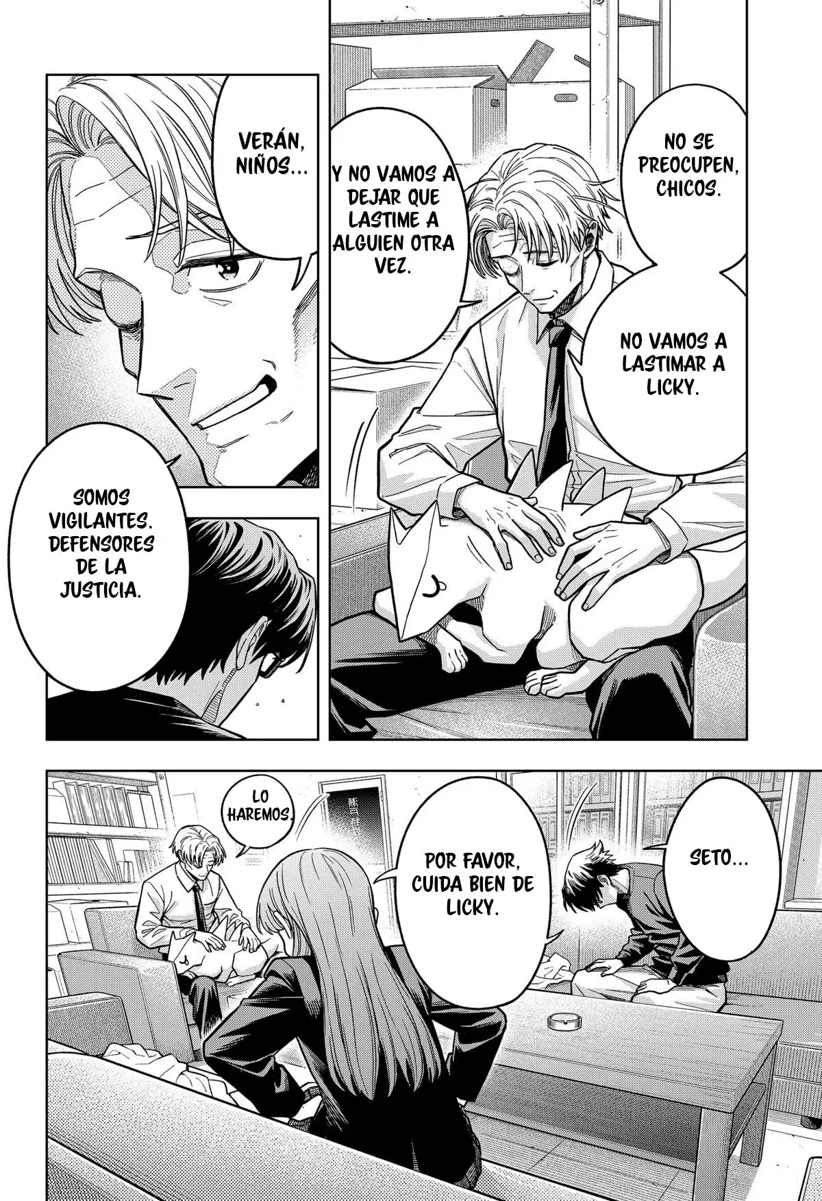 la ordinariamente extraordinaria vida de hatori y furuta Capitulo 6: La vigilancia vecinal. página 15