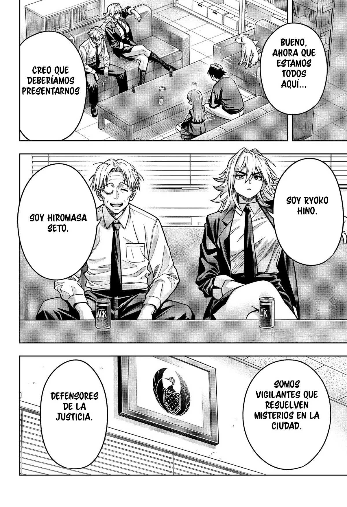 la ordinariamente extraordinaria vida de hatori y furuta Capitulo 6: La vigilancia vecinal. página 17