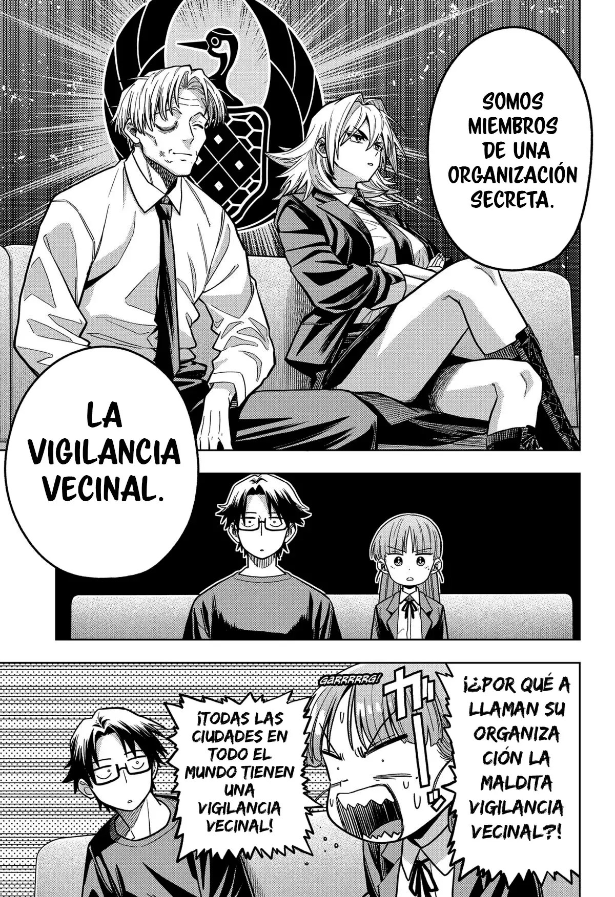 la ordinariamente extraordinaria vida de hatori y furuta Capitulo 6: La vigilancia vecinal. página 18