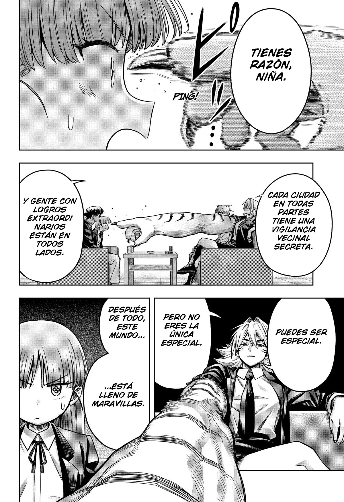 la ordinariamente extraordinaria vida de hatori y furuta Capitulo 6: La vigilancia vecinal. página 19
